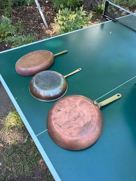 Photo of free Copper pans (Downtown) #1