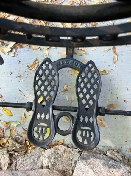 Photo of free Antique pedal sewing machine base (La Cañada) #2