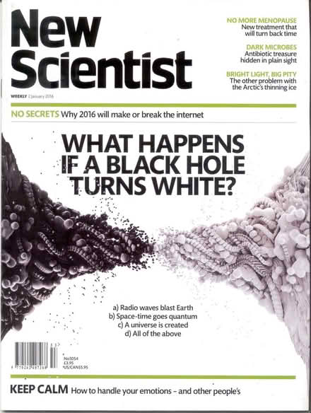 Photo of free New Scientist magazines 2016 back issues (HA8) #1