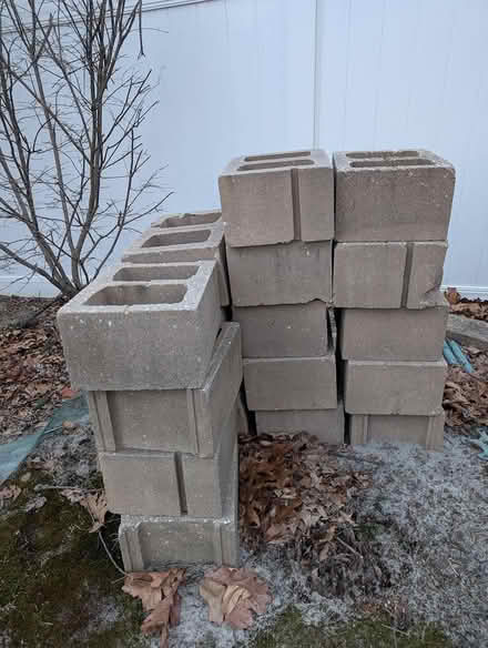 Photo of free Cinder blocks (Hazlet, off Beers st) #1