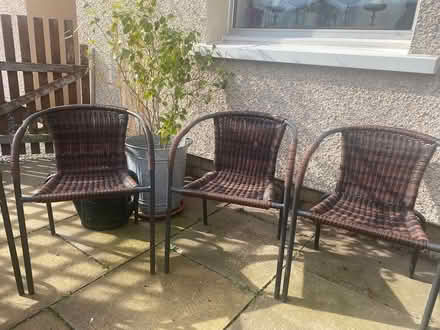 Photo of free Garden chairs (Musselburgh EH21) #1
