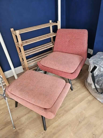 Photo of free Chair and footstool SW8 1QU (SW8) #1