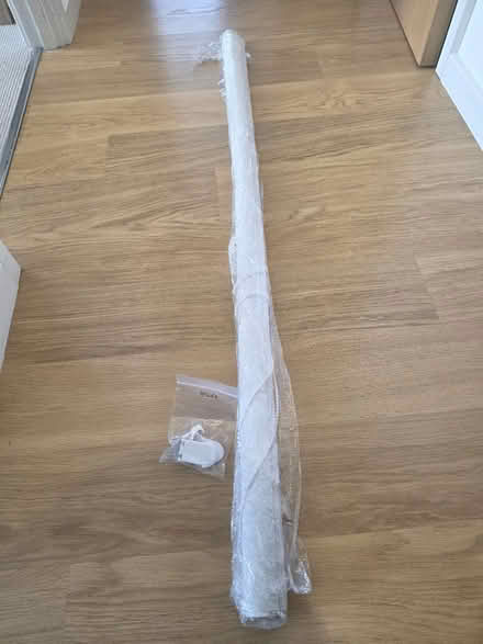 Photo of free White black out roller blind (TW8) #1