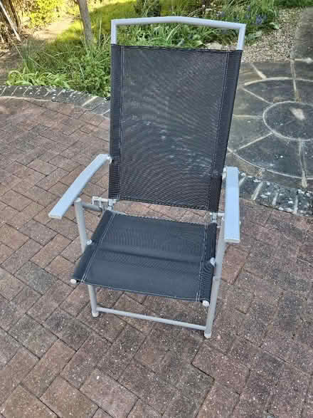 Photo of free 4 collapsable garden chairs ideal for camping (Shenley WD7) #1