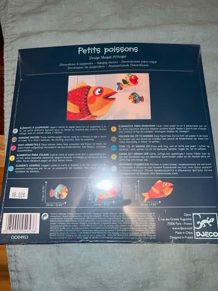 Photo of free Hanging decorations paper fish (S Section) #2