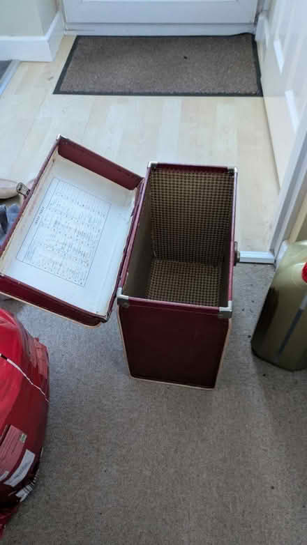 Photo of free Red / Brown storage box (Leagrave LU4) #2
