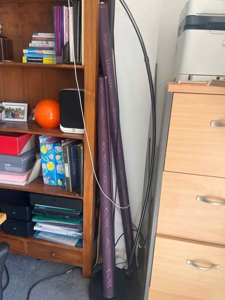 Photo of free 2 x Purple Blackout Thermal Blinds (First Avenue. Hove.) #1