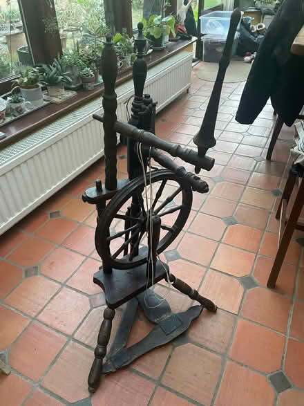 Photo of free Vintage Turkish Spinning wheel (Sandford-on-Thames OX4) #2