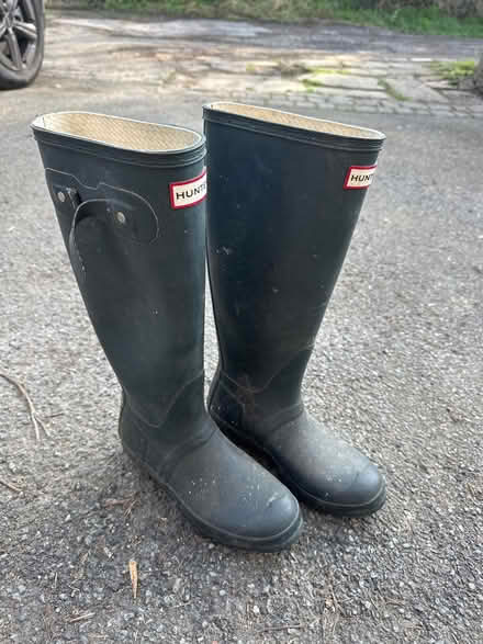 Photo of free Hunter wellies size 4 (Alderley Edge SK9) #1