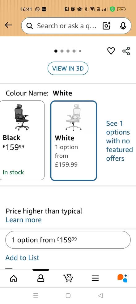 Photo of free Ergonomic office chair (Amersham HP6) #3