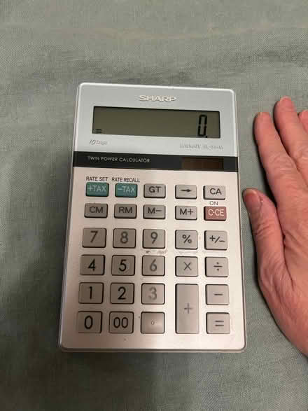 Photo of free Large calculator (S Section) #1