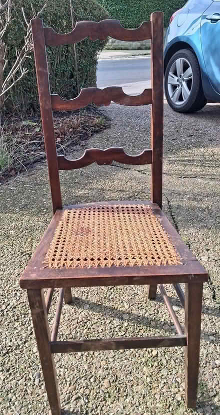 Photo of free Chair, cane seat (Hunter's Bar, S11) #1