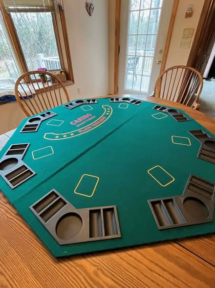 Photo of free Folding poker table topper -Pepp (near Rt 119/113-Pepperell) #2