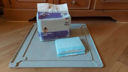 Photo of free Puppy training pads, mat and dry puppy food (Lupton LA6) #1