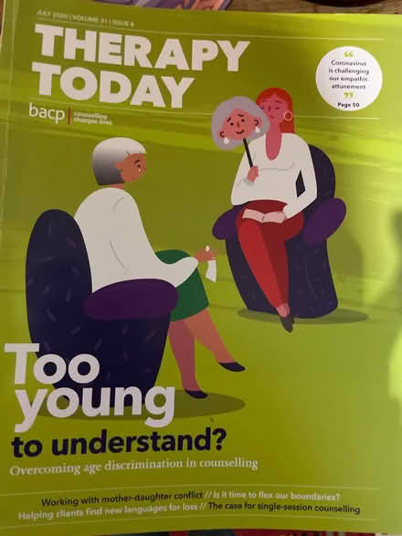 Photo of free Therapy Today counselling journal of BACP (South Norwood SE25) #1