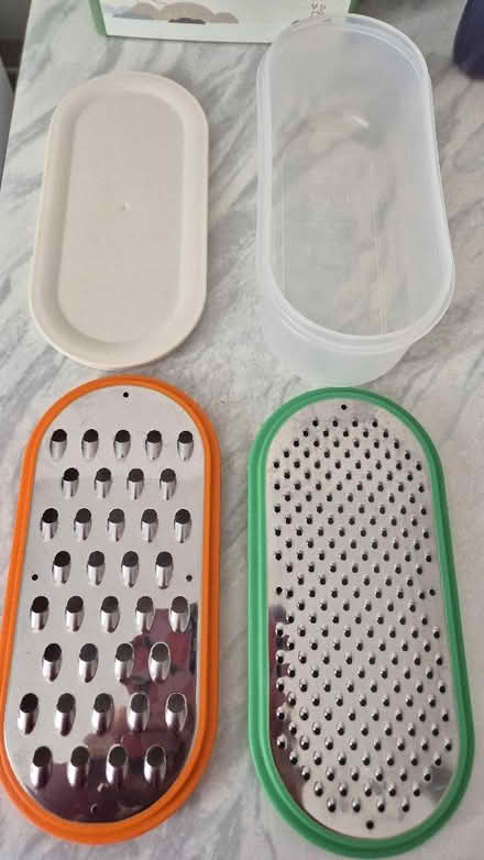 Photo of free Grater with box (Figge's Marsh CR4) #1