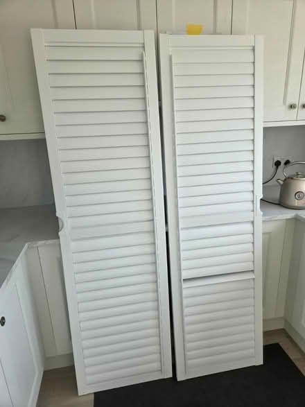 Photo of free Upvc white shutters (TF5 Admaston) #2