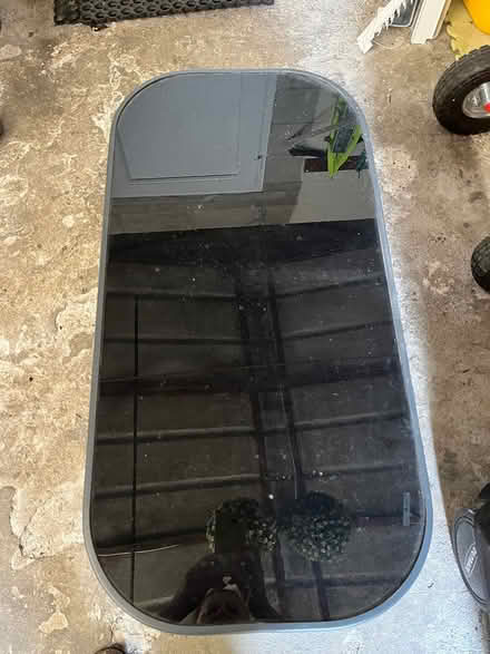 Photo of free Small glass table for garden (Redruth) #1