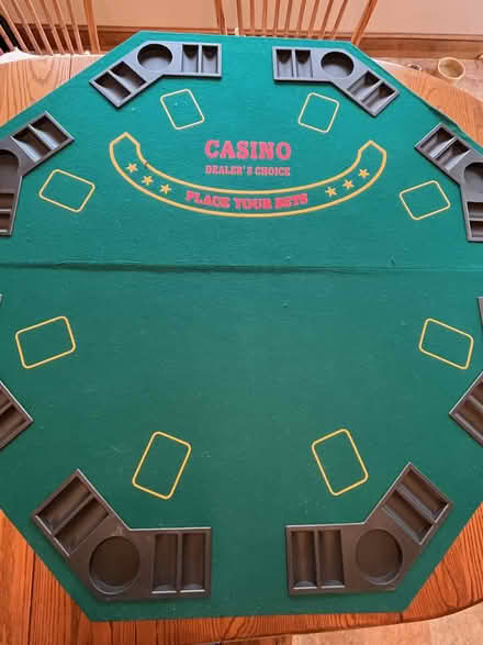 Photo of free Folding poker table topper -Pepp (near Rt 119/113-Pepperell) #3