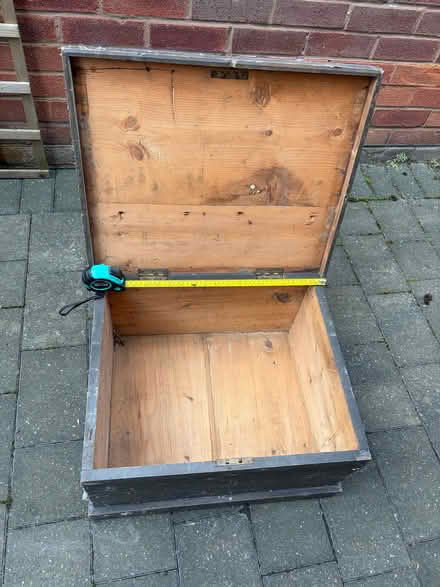 Photo of free Old wooden storage box (Longbarn WA2) #1