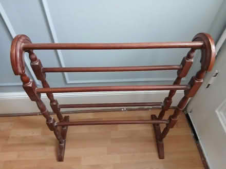 Photo of free Wooden Clothes Horse (Clapham (SW4)) #2
