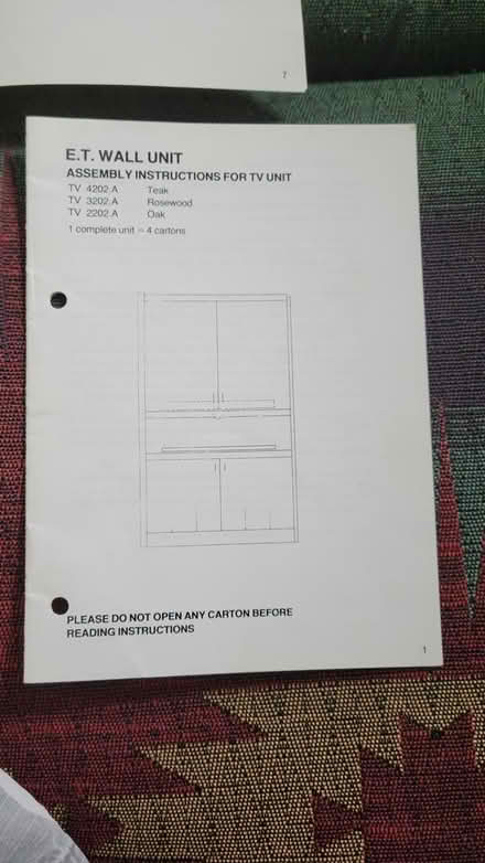 Photo of free Belgian Teak Wall Unit System (McKinleyville) #3