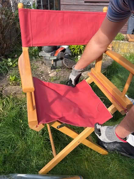 Photo of free Fold away wooden chair (Stanway, CO3) #1