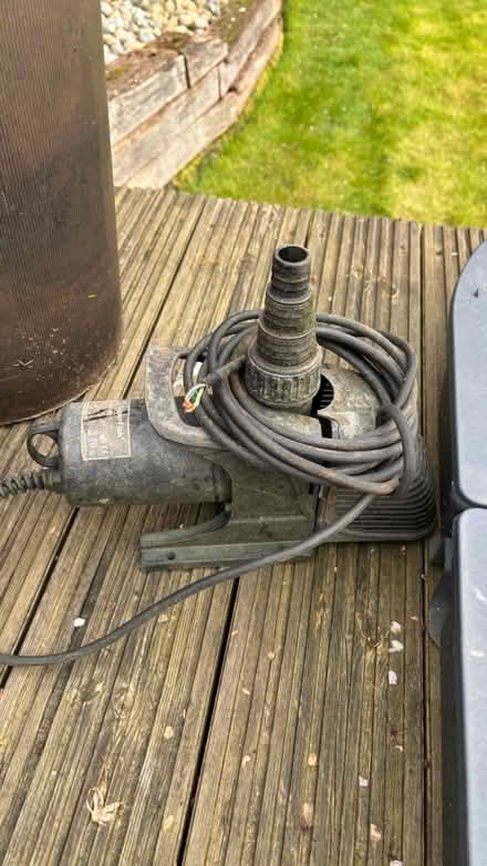 Photo of free Pond pump & filters (Oxted) #3