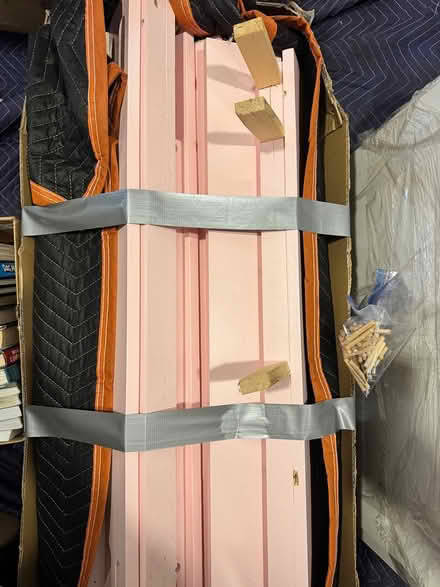 Photo of free 2x Twin Canopy Beds (pink) (92127) #4