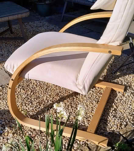Photo of free IKEA Reclining chair beige (Wokingham RG40) #2
