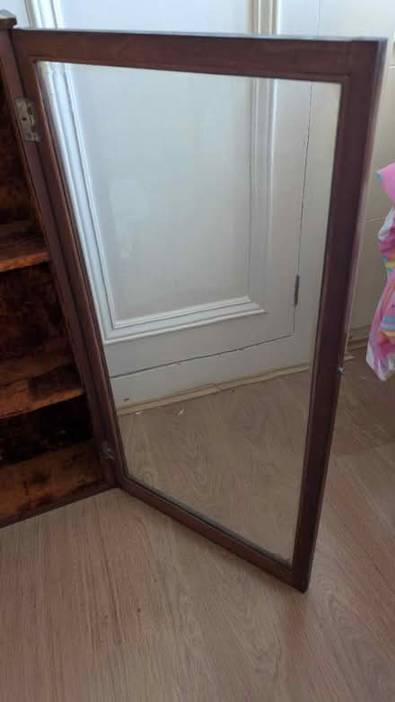 Photo of free Vintage glass fronted cabinet (South Abingdon Oxfordshire) #2