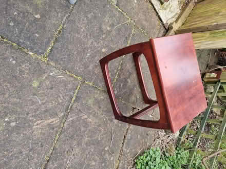 Photo of free mahogany side table (mansfield, NG18) #2