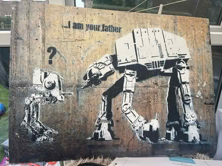 Photo of free Large Star Wars canvas picture (Hucknall NG15) #1