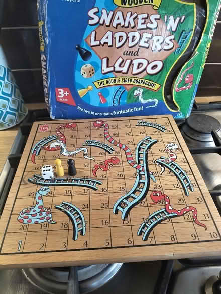 Photo of free Wooden snakes and ladders (Catton NR6) #1