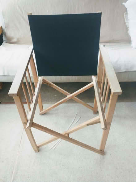 Photo of free Directors Chair needs new seat (Castlemorton Common WR13) #2