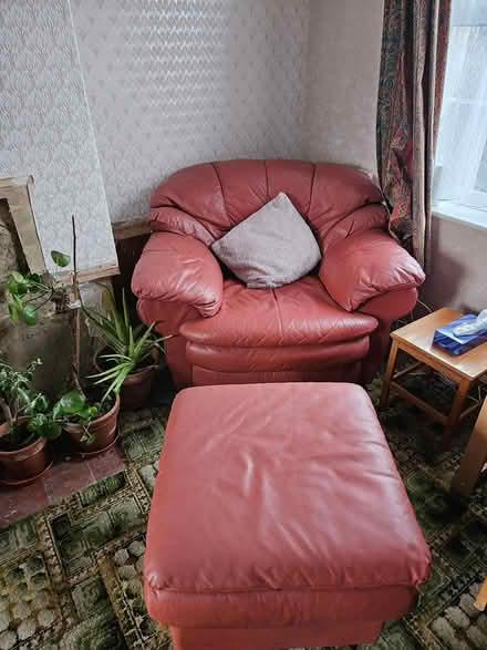 Photo of free Sofa and armchair (Baldock) #2