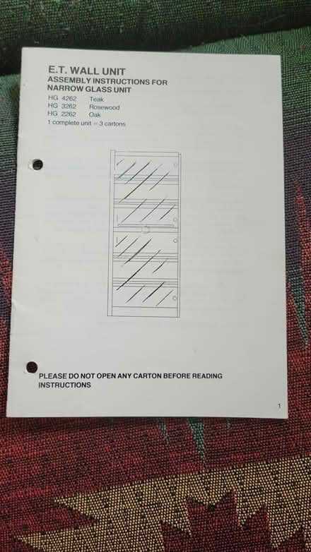 Photo of free Belgian Teak Wall Unit System (McKinleyville) #4