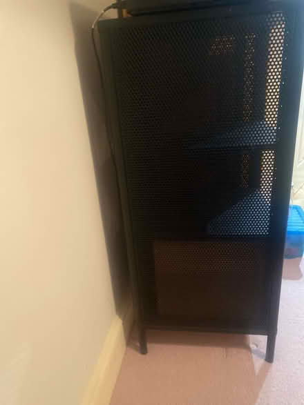 Photo of free Black & wood storage unit (Hillingdon UB10) #3