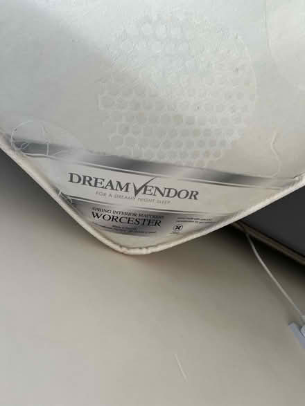 Photo of free 4ft small Double Bed divan (Nn4 9dq) #4