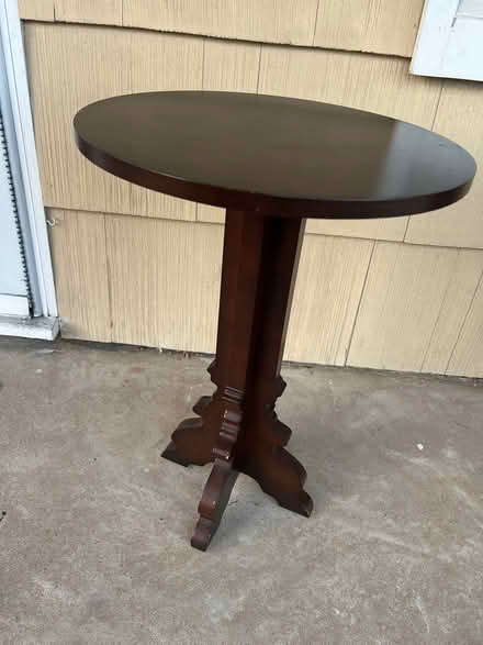 Photo of free Inexpensive end table (S Section) #1