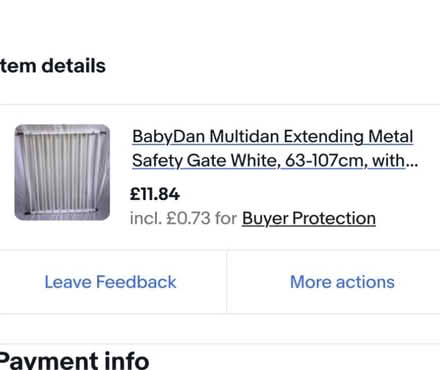Photo of free 2 stair gates (SW11 2AJ Clapham junction) #2