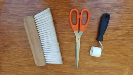 Photo of free Decorating/Wallpapering Equipment (Scissors, Brush, Roller) (Emsworth PO10) #1