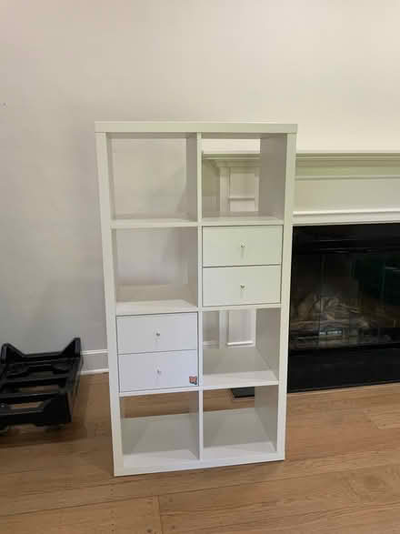Photo of free IKEA KALLAX Bookcase with drawers (Palo Alto - University South) #1