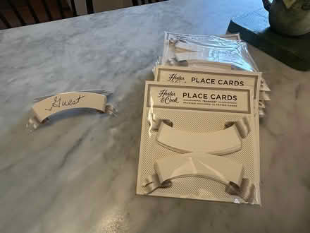 Photo of free Place cards (Fairfield, Connecticut) #3