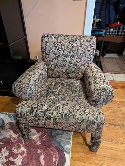 Photo of free Living room chair (2100 block of N. LeClaire Ave.) #1