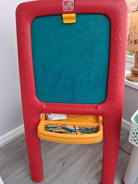 Photo of free Plastic easel/blackboard (Styvechale, Coventry) #1
