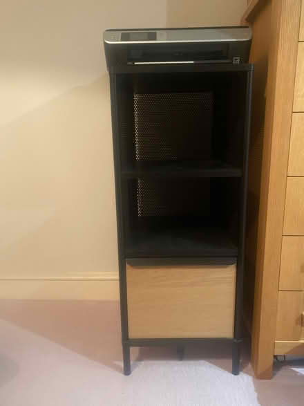 Photo of free Black & wood storage unit (Hillingdon UB10) #1
