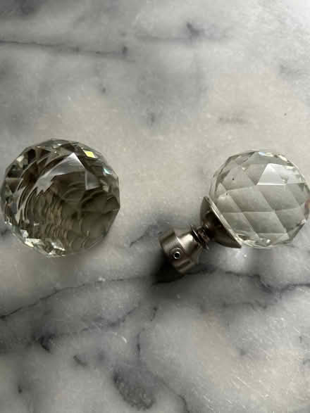 Photo of free Curtain pole end pieces 2cm pole (Broad Blunsdon SN26) #1