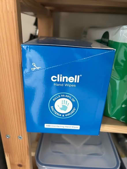 Photo of free Boxes of Clinel hand wipes (Peacehaven) #1