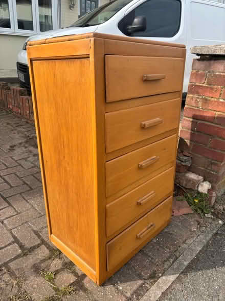 Photo of free Wooden chest of drawers (Sunbury TW16) #3